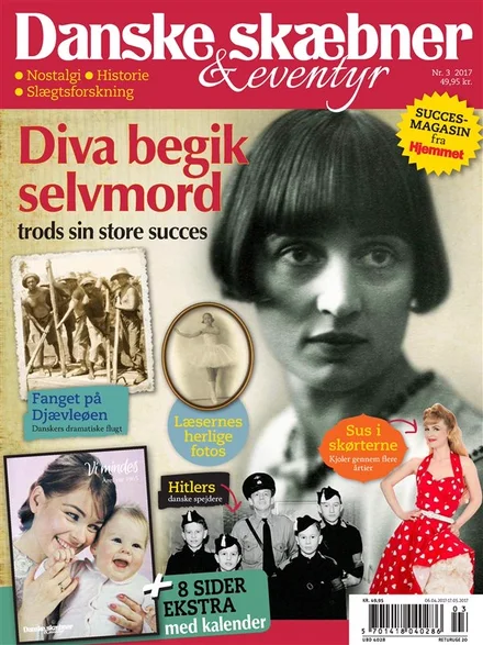 Forside af Danske Skæbner & Eventyr