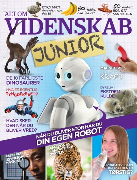 Forside af Videnskab Junior