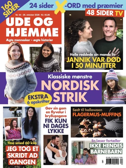 Forside af Ude og Hjemme